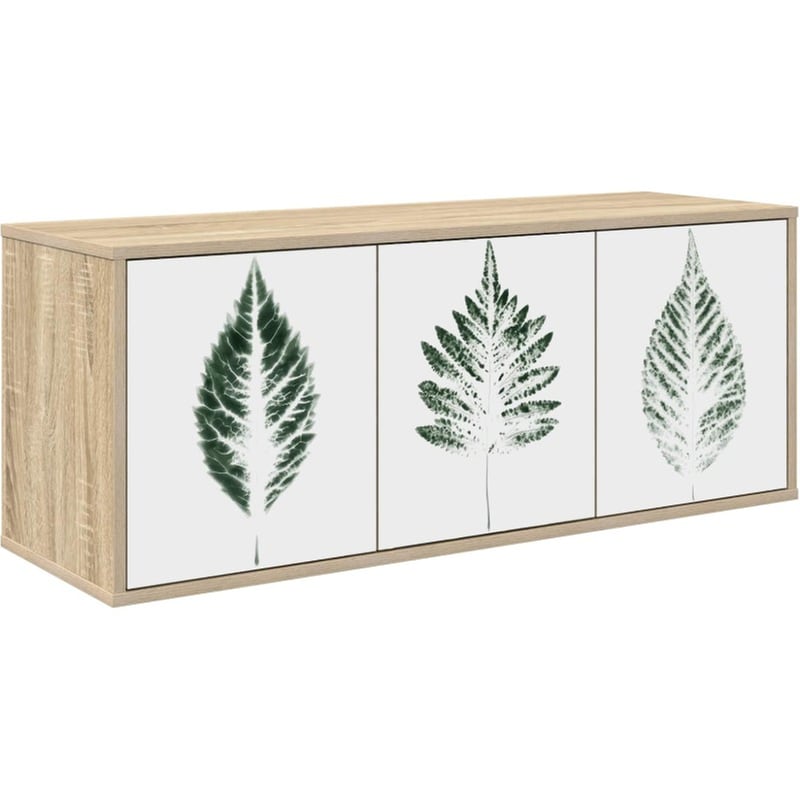 Έπιπλο Τηλεόρασης VidaXL HANAU Επιτοίχιο 102 x 33 x 40 cm - Sonoma Δρυς
