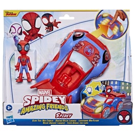 Hasbro Marvel Spidey & His Amazing Friends Glow Tech Vehicles - Τυχαία Επιλογή Σχεδίου