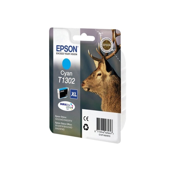 Epson T1302XL Κυανό Μελάνι Εκτυπωτή C13T13024010 image 1