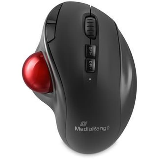 MediaRange Wireless Trackball MROS263 Ασύρματο Ποντίκι - Μαύρο image 0