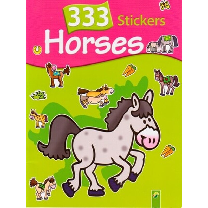 333 Stickers Horses