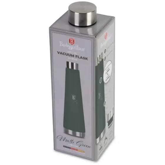Μπουκάλι Θερμός Berlinger Haus Ανοξείδωτο Matte Green 400ml image 3