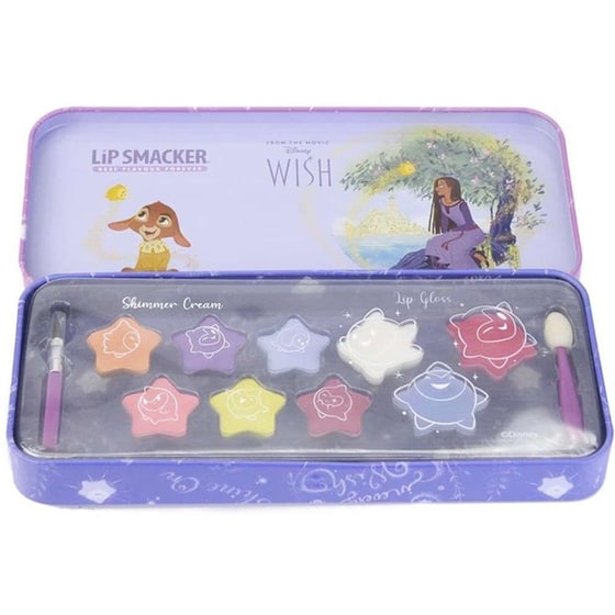 Σετ Παιδικό Μακιγιάζ Lip Smacker Disney Wish με Lip Face Tin image 0