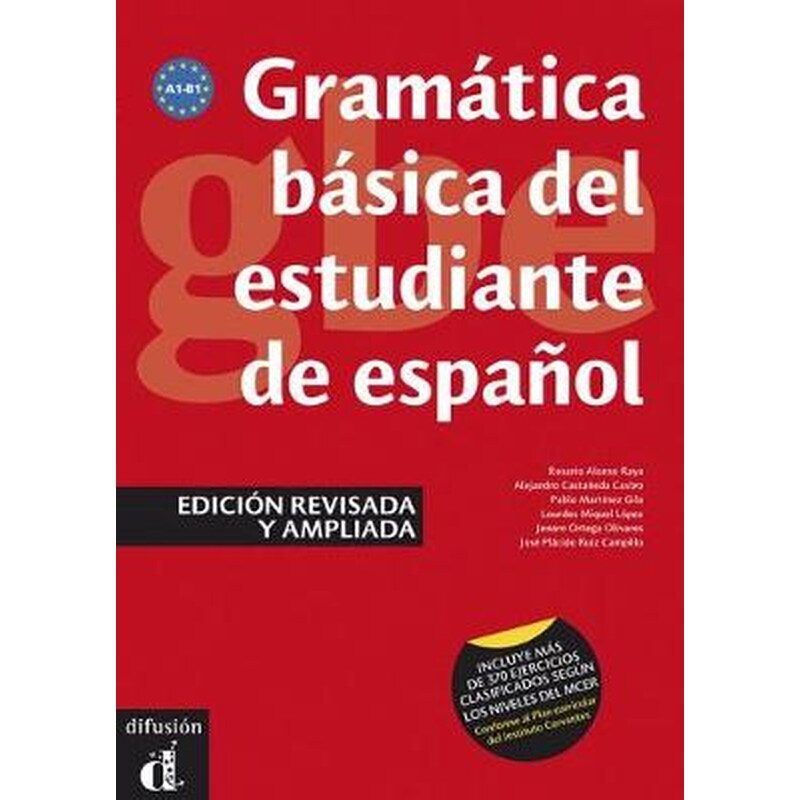 Gramatica Basica Del Estudiante De Espanol: Libro - Nueva Edicion ...