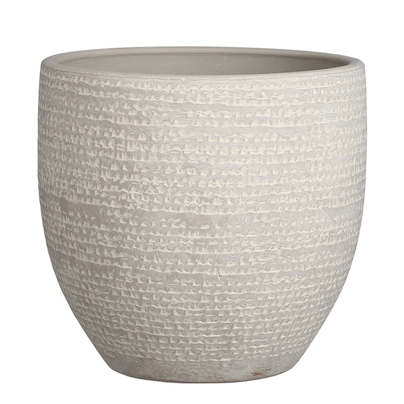 EDELMAN Κασπώ Edelman Carrie Κεραμικό Φ24x22 cm - Γκρι