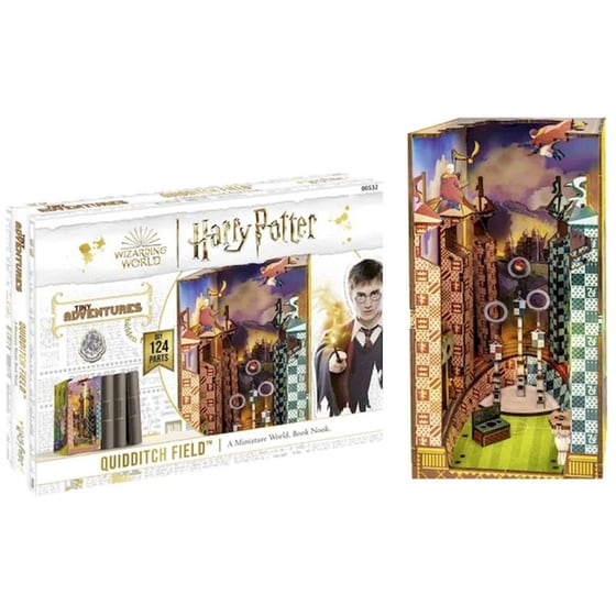 Book Nook Harry Potter Tiny Adventures Mini Diorama Quidditch Pitch (23cm) image 0