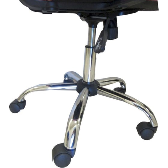 Καρέκλα Γραφείου ArteLibre Αλκυόνη από Ύφασμα Mesh - Ροζ/Μαύρη image 4