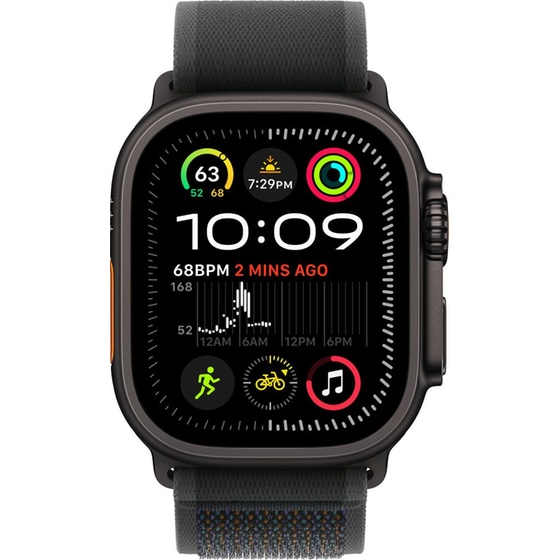 Λουράκι Apple Trail Loop Medium/Large για Apple Watch Ultra 2 49mm - Black image 2