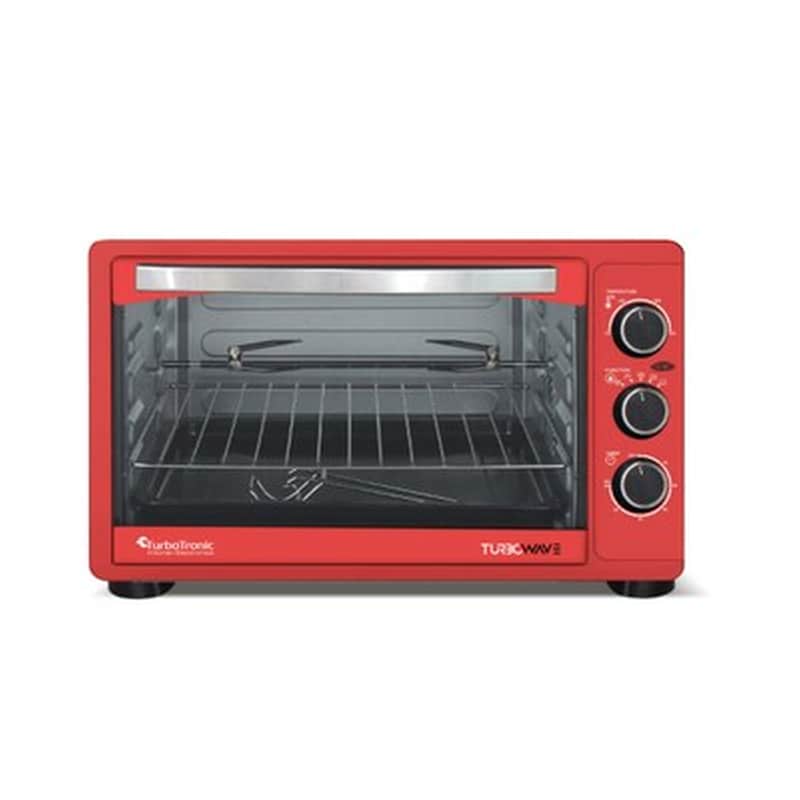TURBOTRONIC Ηλεκτρικό Φουρνάκι 23 Lt 1500 W Turbotronic Tt-ev23 Red