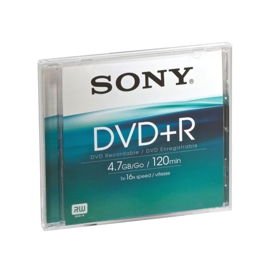 Sony DPR 120 - DVD+R 16x 4,7 GB 120min- Jewel Case 1 τεμ - μέσο αποθήκευσης image 0
