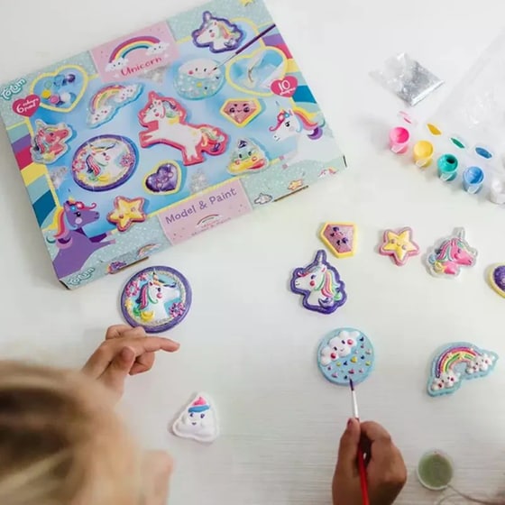 Σετ Κατασκευής Totum Μονόκερων με Καλούπια & Χρώματα image 7