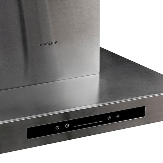 DAVOLINE METRIC PRO IX 90 90 cm Inox Απορροφητήρας Καμινάδα - Τζάκι image 1