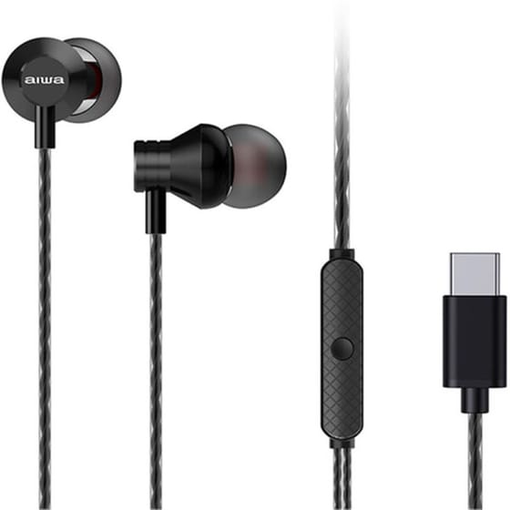 Aiwa ESTM-50USB Handsfree Type C - Μαύρο image 0