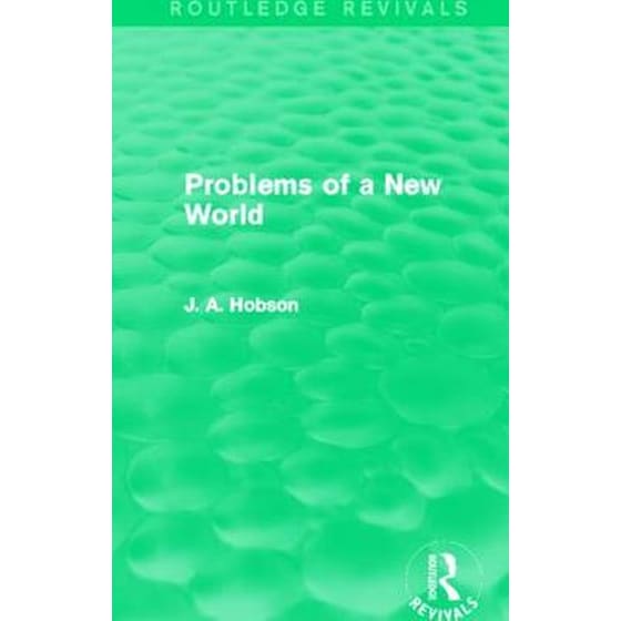 Problems of a New World (Routledge Revivals) image 0