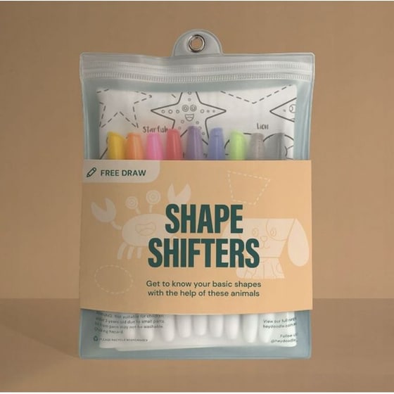 Χαλάκι Ζωγραφικής Hey Doodle Shape Shifters Large image 1