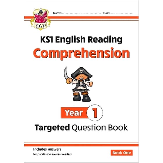 KS1 English Year 1 Reading Comprehension Targeted Question Book - Book 1 (with Answers) image 0