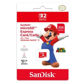 Nintendo Switch 2 MicroSD Card Sandisk - Mario Logo
