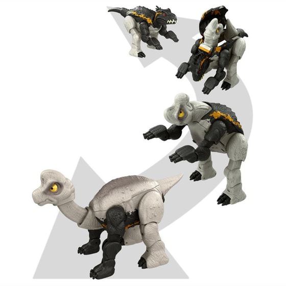 Φιγούρα Δράσης Mattel Jurassic World: Fierce Changers Massive Stretch - Indoraptore And Brachiosaurus image 2