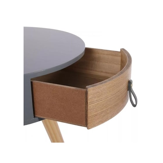 Τραπεζάκι Σαλονιού Aria Trade από MDF 35x46.5x35cm - Γκρι image 1