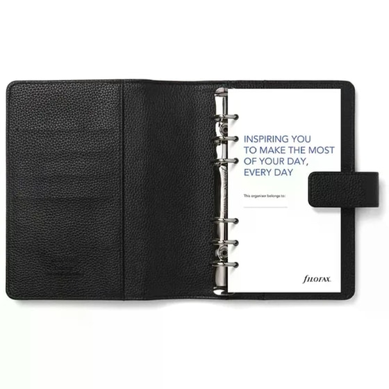 Organiser Filofax Camden Personal Μαύρο image 1