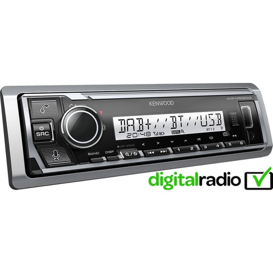 Kenwood KMRM508DAB Ηχοσύστημα Αυτοκινήτου - Ασημί image 1