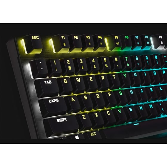Corsair K60 Pro RGB Gaming Μηχανικό Πληκτρολόγιο με Cherry MX Silver Low Profile διακόπτες και RGB φωτισμό (GR) image 4