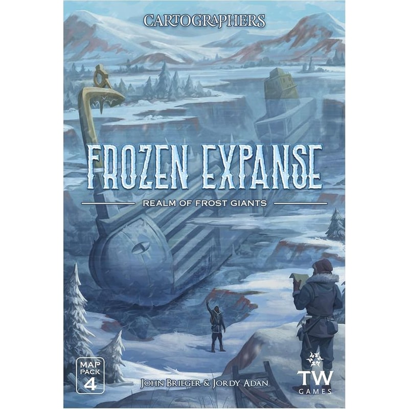 Cartographers Heroes – Map Pack: Frozen Expanse Επέκταση (JORDY ADAN)