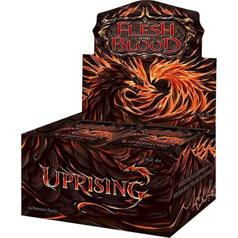 Flesh And Blood Tcg – Uprising Booster Box (24 Packs)