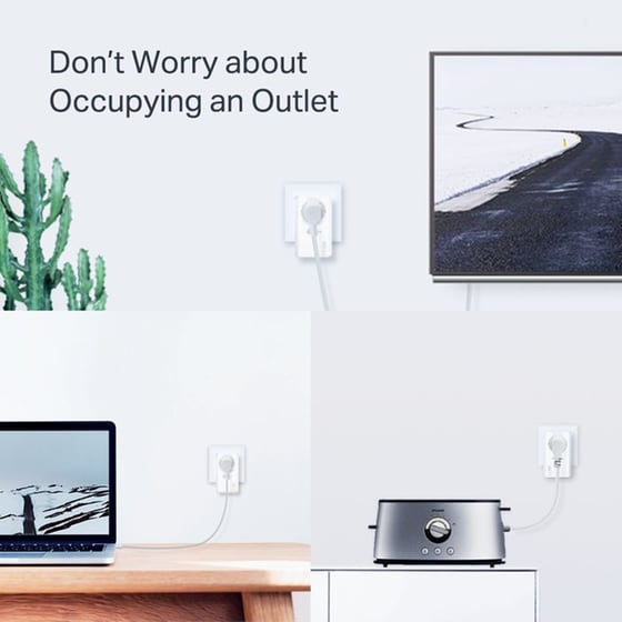 TP-Link PA7027P AV1000 Powerline Starter Kit Ενσύρματη Σύνδεση Passthrough έως 1000Mbps με 2 Θύρες Ethernet image 5