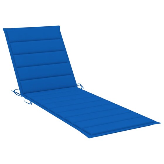 Ξαπλώστρα VidaXL από Μασίφ Ξύλο Ακακίας 200x59/63x30-85 cm - Γκρι image 1
