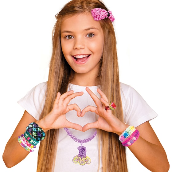 Plexi Flexi Love Μεγάλη Θήκη με 4500 Λαστιχάκια & 100 Αξεσουάρ image 4