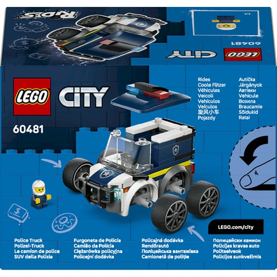LEGO® City Οχήματα – Αστυνομικό Φορτηγό (60481) image 8