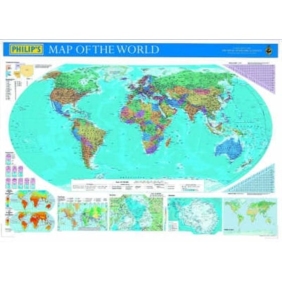 Philip's Map of the World | Public βιβλία