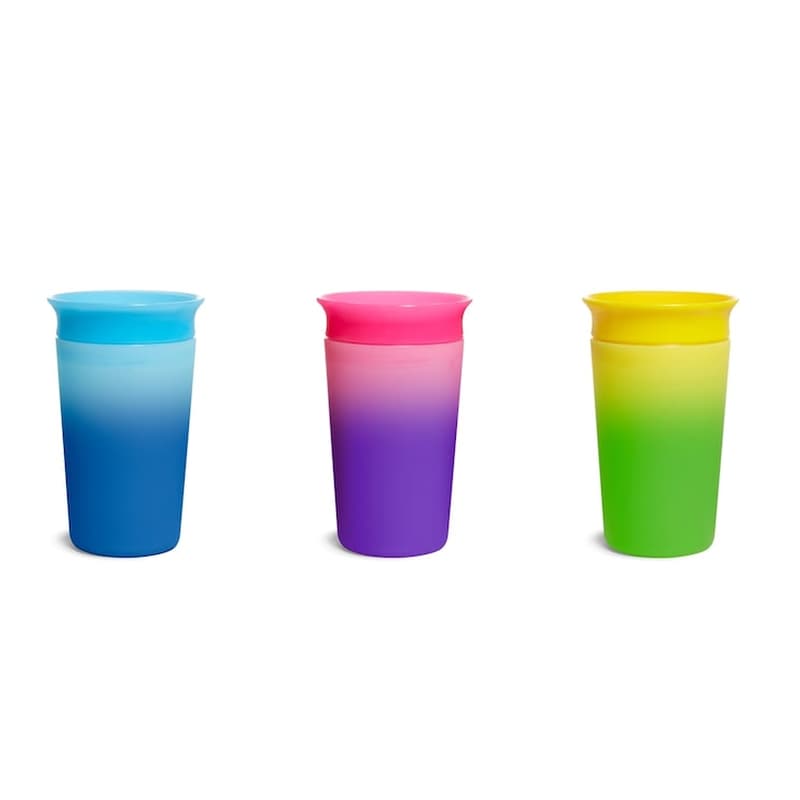 MUNCHKIN Munchkin Κύπελο Που Αλλάζει Χρώμα Miracle 360° Color Changing Cup Ροζ