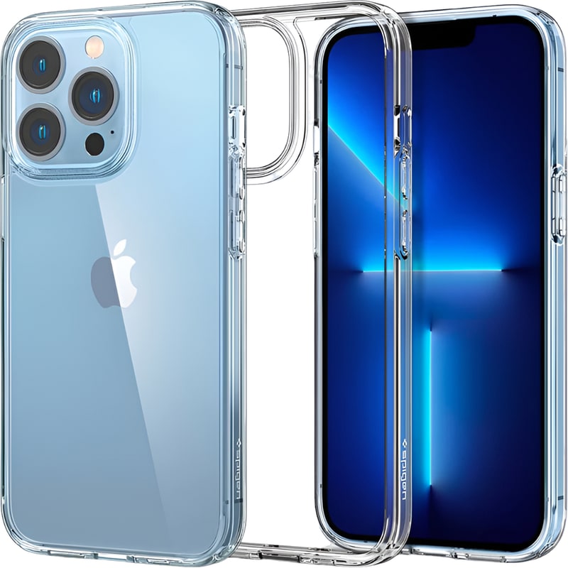 Θήκη Apple iPhone 14 Pro Max - Spigen Crystal Hybrid - Διάφανο