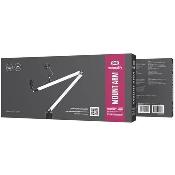 Streamplify Βραχίονας μικροφώνου TVSP-018 - Λευκό image 4