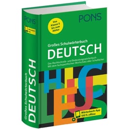 PONS Großes Schulwörterbuch Deutsch