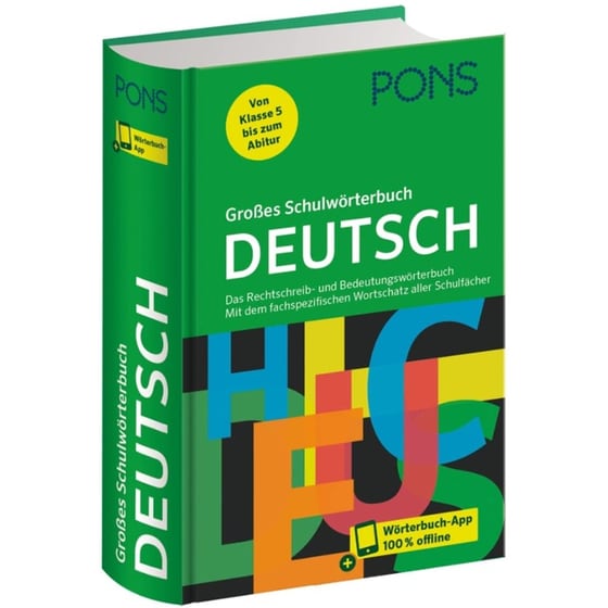 PONS Großes Schulwörterbuch Deutsch image 0