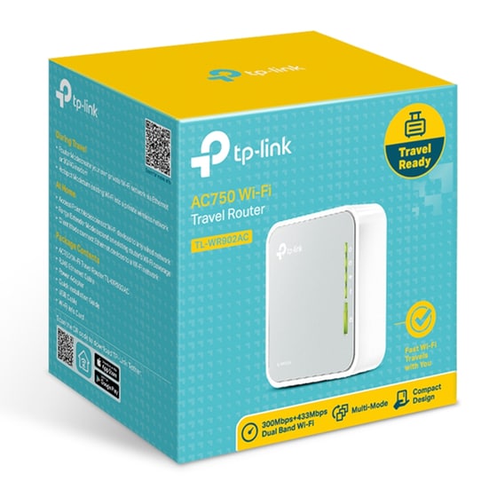 TP-LINK TL-WR902AC v1 Ασύρματο Router Wi‑Fi 5 image 3