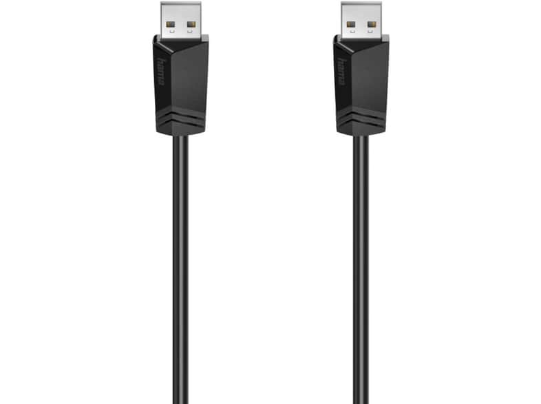 HAMA Καλώδιο Hama USB-A Male σε USB-A Male - 1.5m