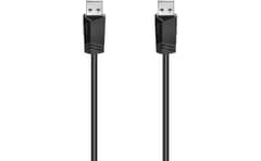 Καλώδιο Hama USB-A Male σε USB-A Male - 1.5m