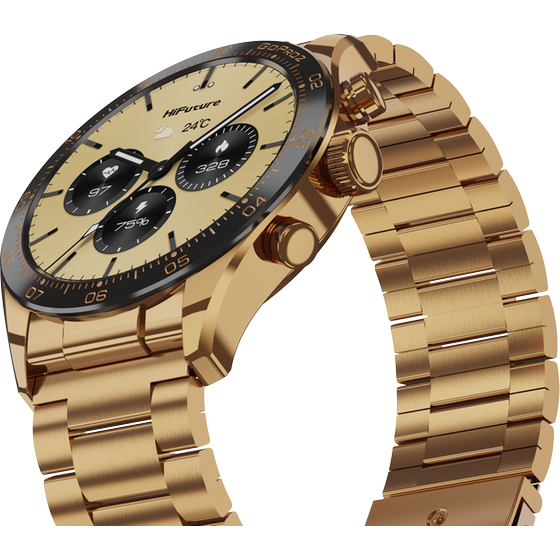 Smartwatch HiFuture Go Pro2 49mm - Black Gold image 2
