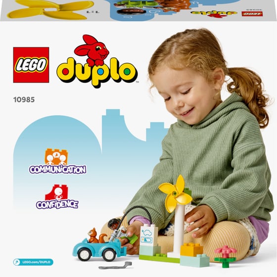 LEGO® Duplo Town Wind Turbin&Electric Car (10985) image 4