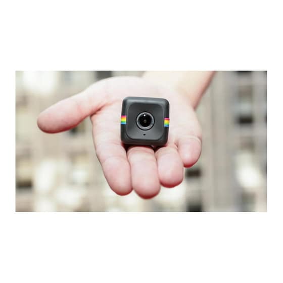 Action Camera Polaroid Cube+ HD WiFi & κάρτα μνήμης 8GB & bumper  Μαύρο image 1
