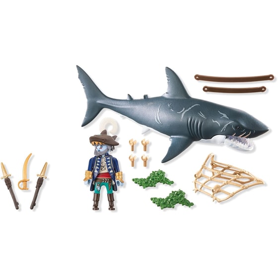Playmobil Πειρατής Με Γιγαντιαίο Καρχαρία (71793) image 2