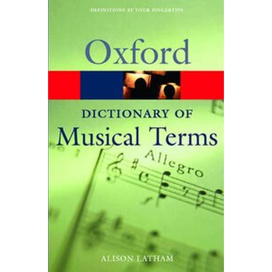 Oxford Dictionary of Musical Terms image 0