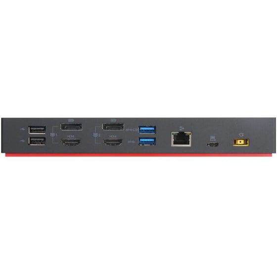 Docking Station Lenovo 40AF0135EU – USB-C, πολλαπλές θύρες σύνδεσης image 1