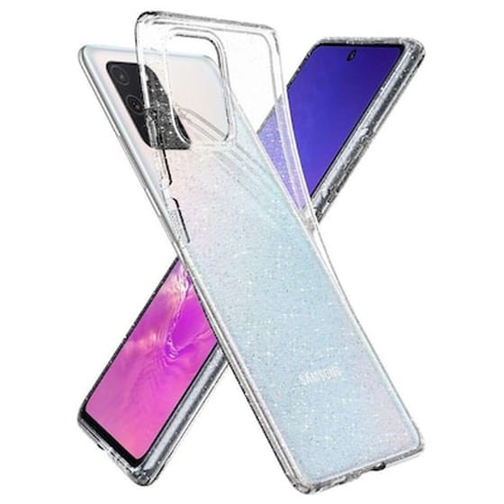 Spigen Θήκη Σιλικόνης Liquid Crystal Glitter Samsung Galaxy S10 Lite - Cystal Quartz (acs01199) image 5