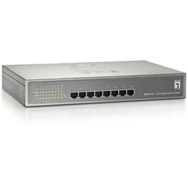 LevelOne GEP-0821 Network Switch Gigabit Ethernet (1000 Mbps) PoE Support