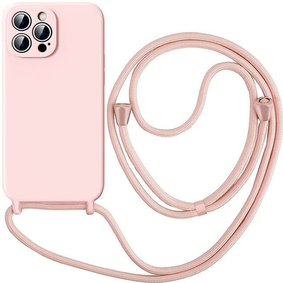 Θήκη Apple iPhone 15 Pro - Orso Cloud Με Κορδόνι - Ροζ image 0